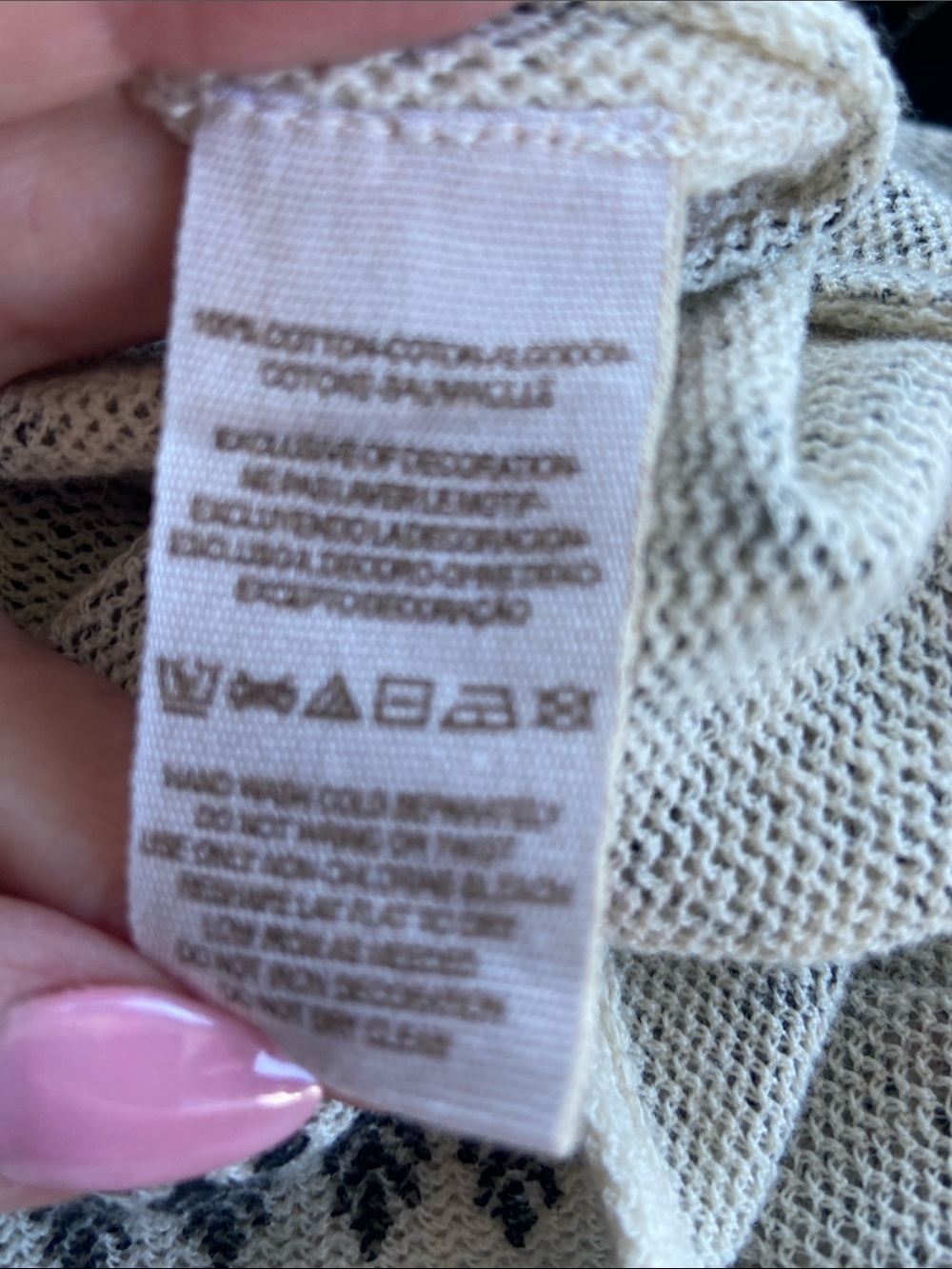 Free People New Romantics Light Cream Knit Top - Picture 5 of 10